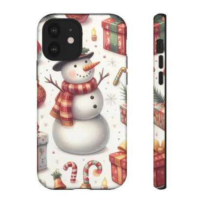 Snowman Welcomes Joy - iPhone Case