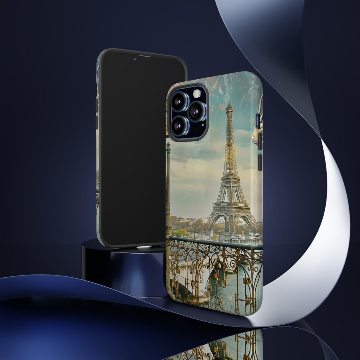 Parisian Love Landmarks - Protective Phone Case