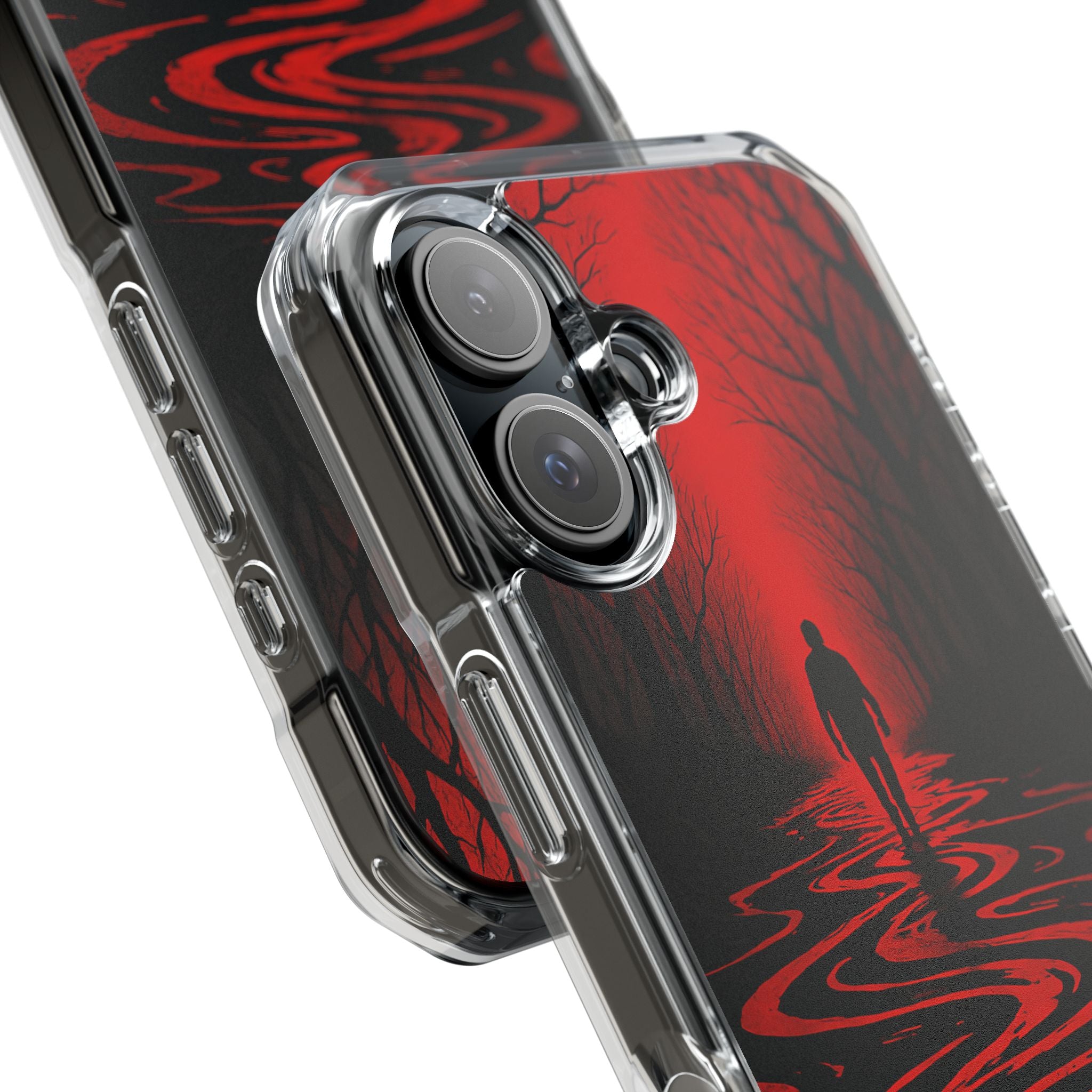 Red Path Mystery iPhone Case - Impact