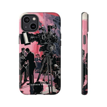 Retro Cinematic Spotlight iPhone 14 - Tough Phone Case