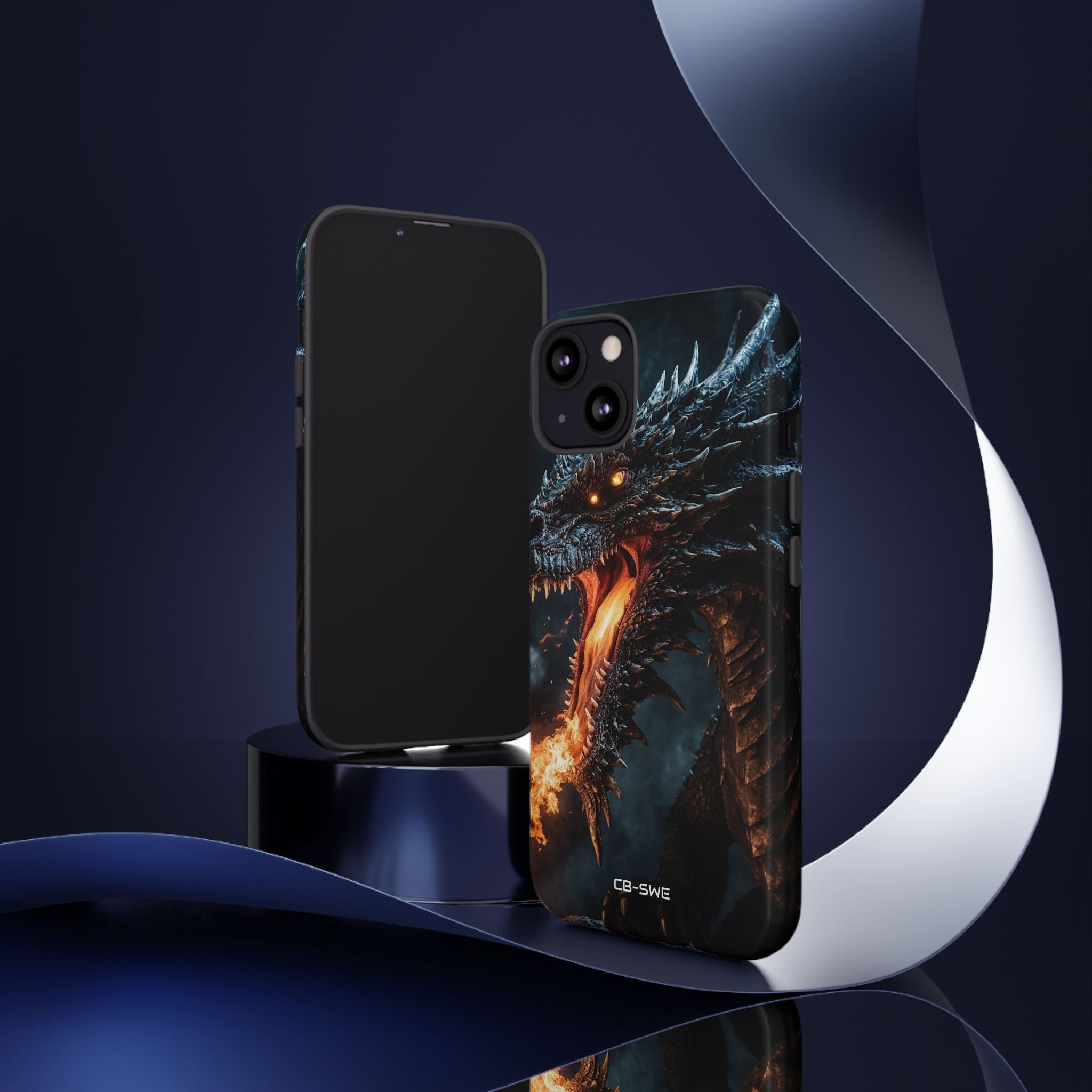 Fiery Breath Erupts - iPhone Case