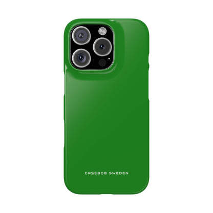 Forest Green iPhone 16 - Slim Phone Case