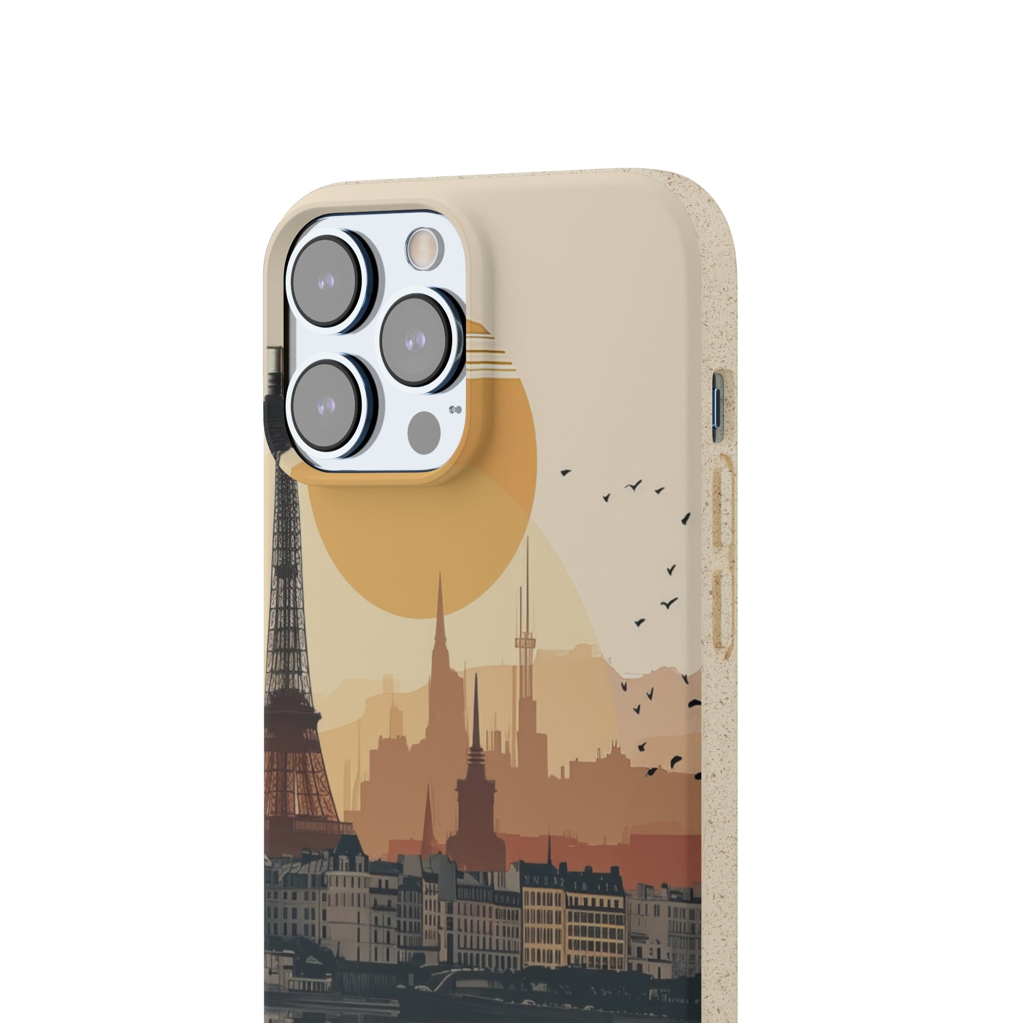 Parisian Sunset Serenity | Biodegradable Phone Case