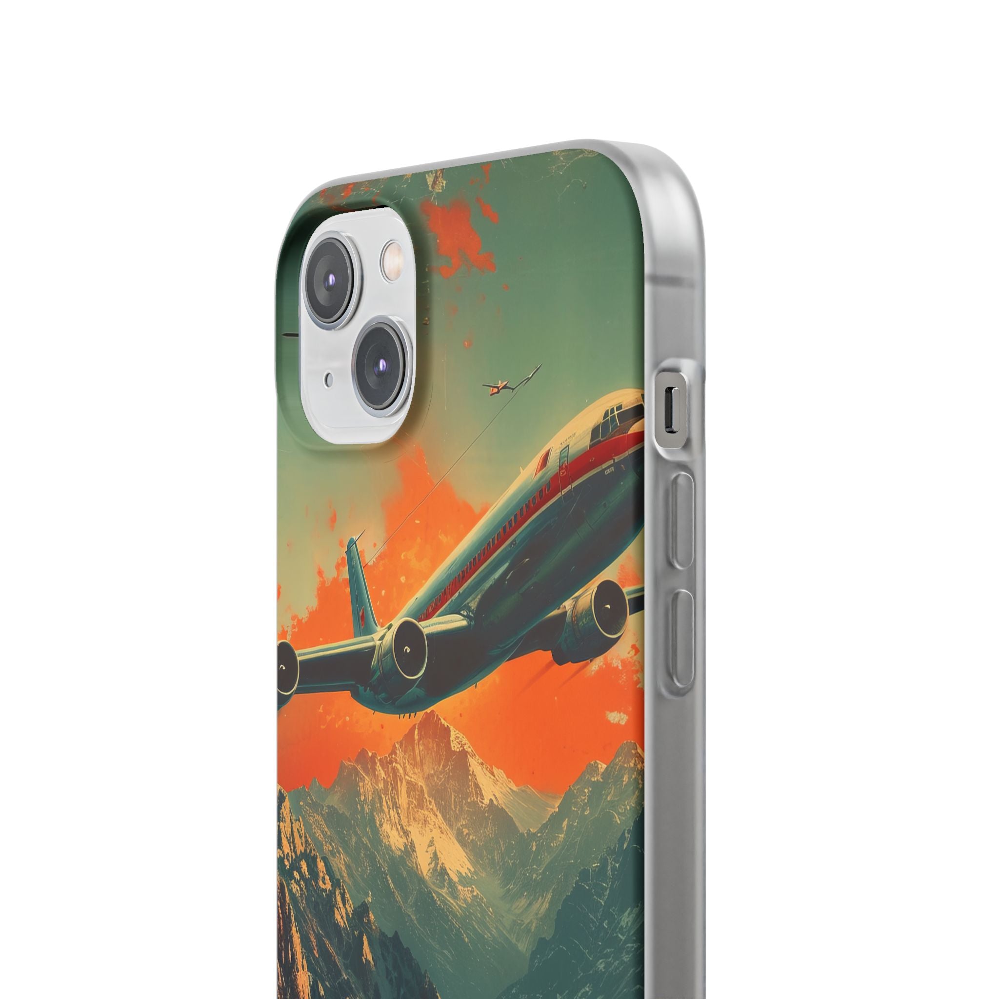 Vintage Skyward Adventure iPhone 14 - Flexi Phone Case