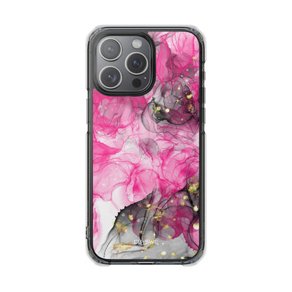 Vibrant Pink Swirls iPhone Case - Impact