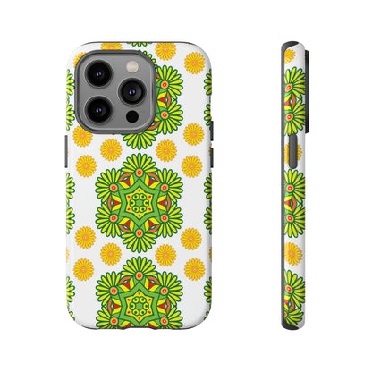 Lime Mandela - Protective Phone Case