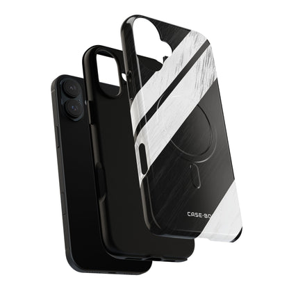 Distressed Stripe Motion iPhone 16 Plus Case - Tough+