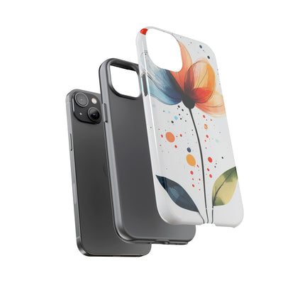 Vibrant Floral Blooms - iPhone Case