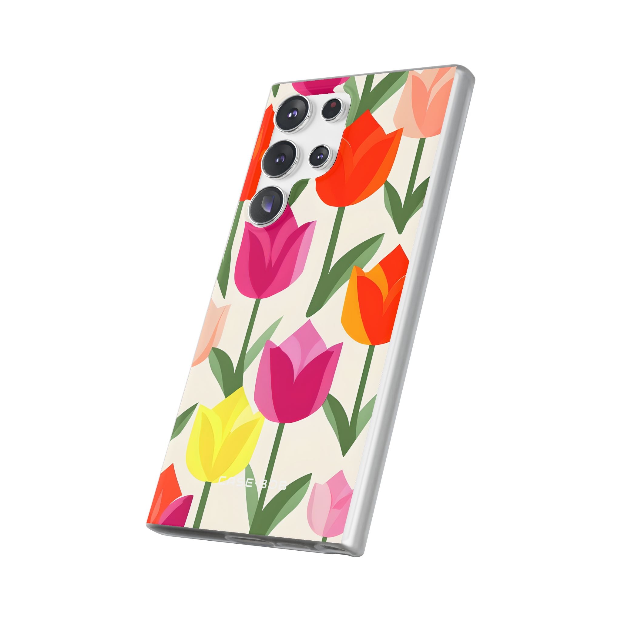Tulip Harmony Green Samsung S23 Ultra - Soft Case