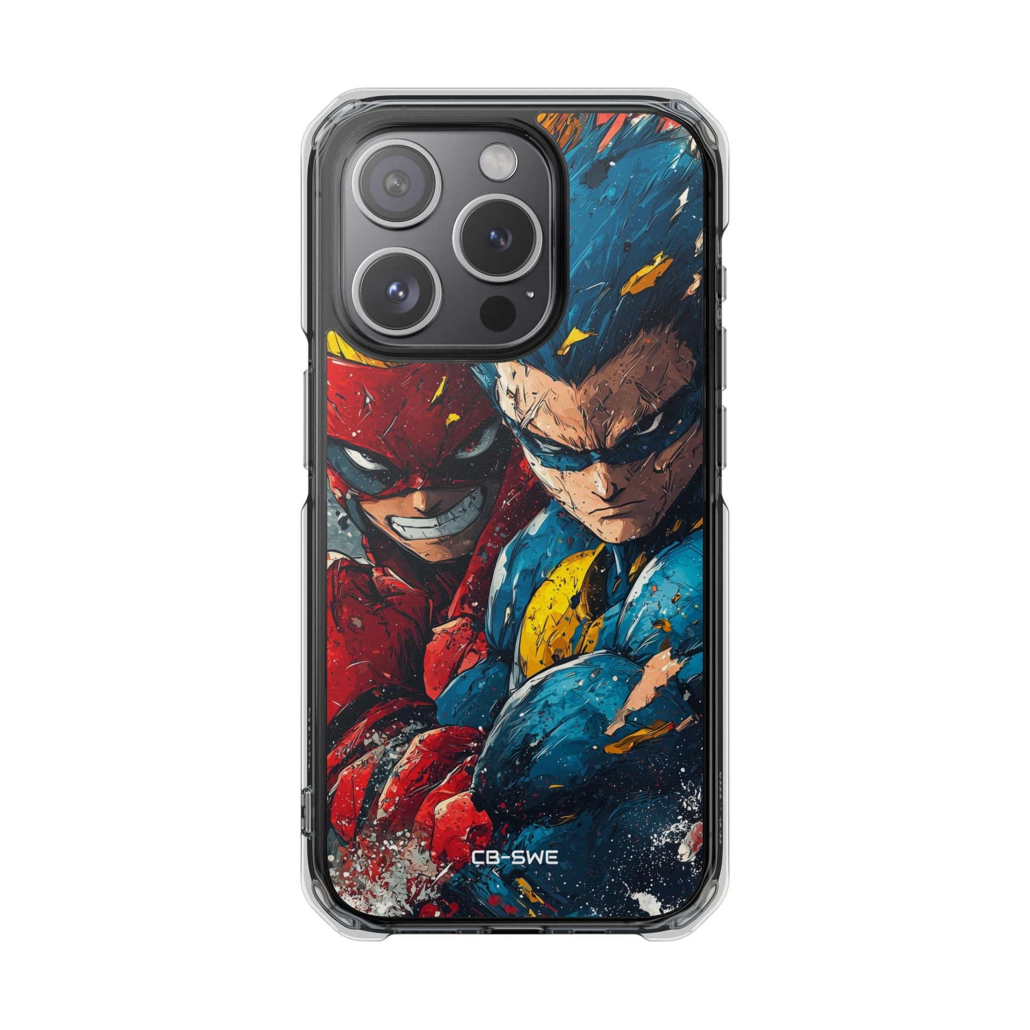Fierce Faces Clash iPhone Case - Impact