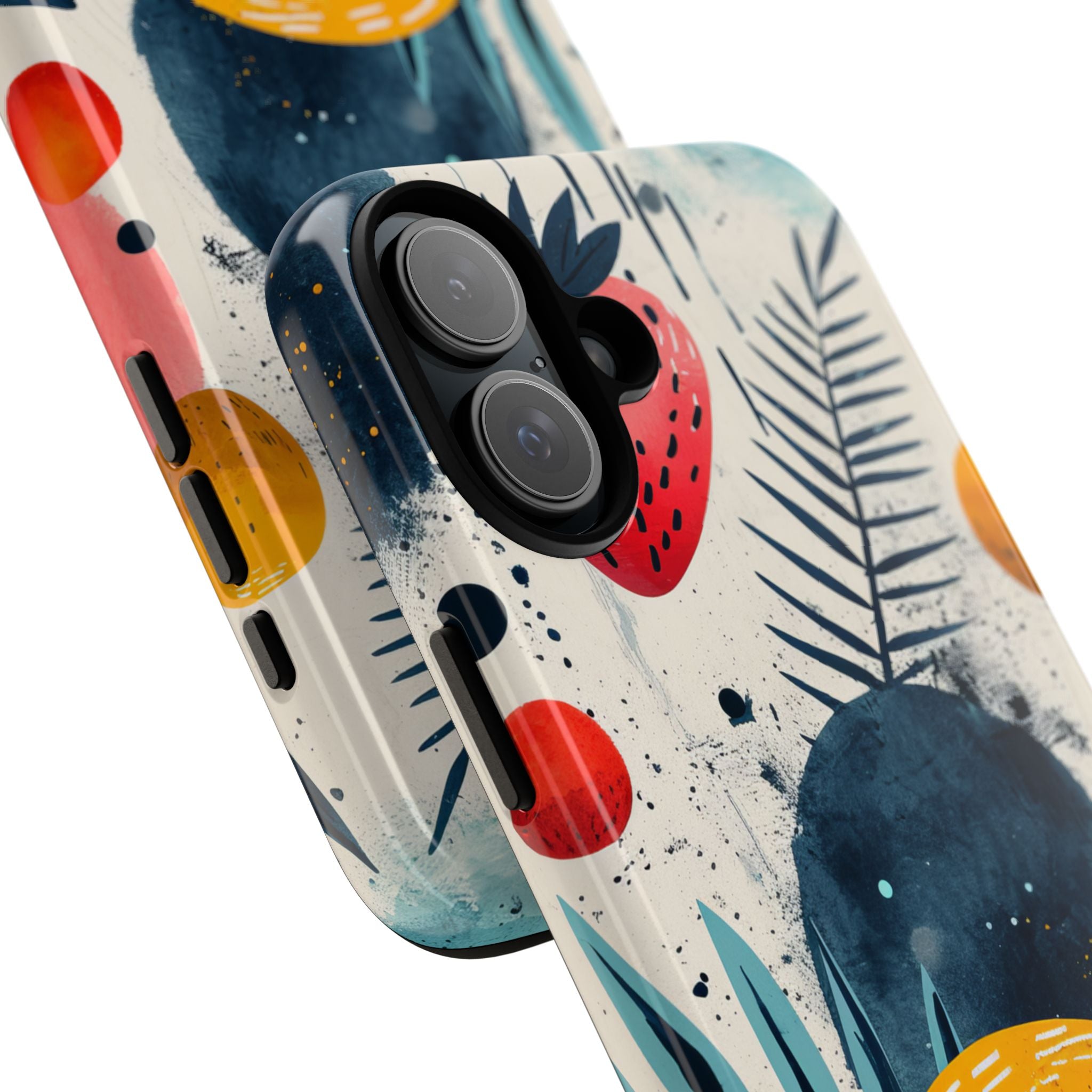 Vibrant Fruit Canvas - Tough iPhone 16 Phone Case