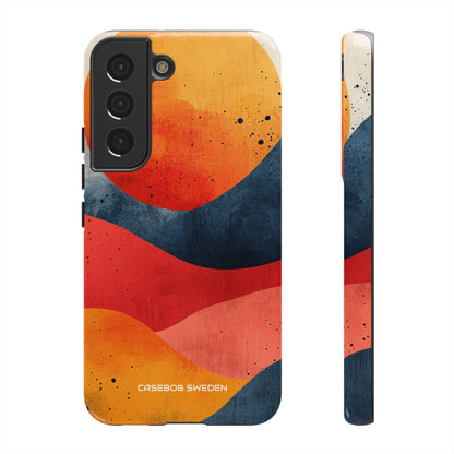 Sunburst Waves - Tough Samsung S22 Phone Case