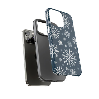 Snowflakes Dance Gracefully - iPhone Case