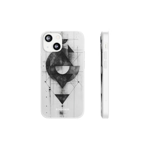 Monochrome Geometry | Flexible Phone Case for iPhone