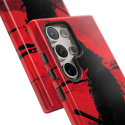 Crimson Samurai Samsung S24 Ultra Case - Tough