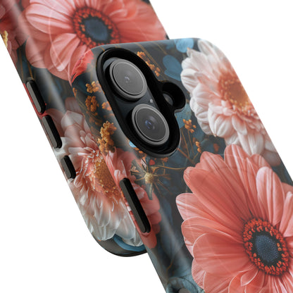 Surreal Floral Harmony iPhone 16 | Tough+ Phone Case