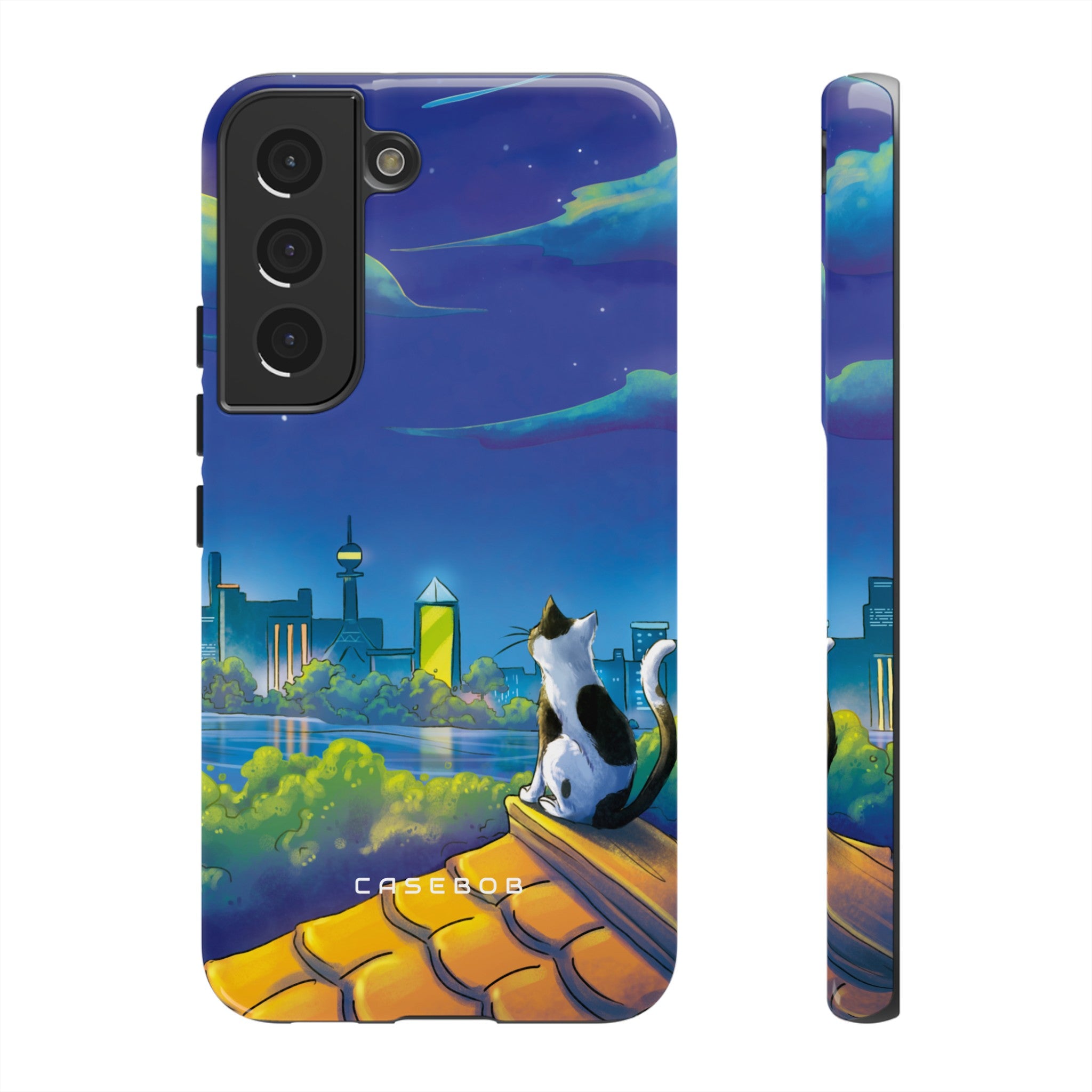 Cat Tin Roof - Protective Phone Case