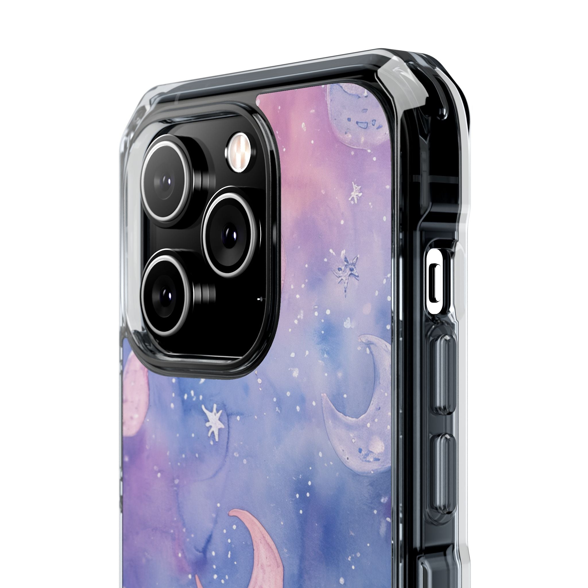 Celestial Dreamscape - Clear Impact iPhone 14 Phone Case