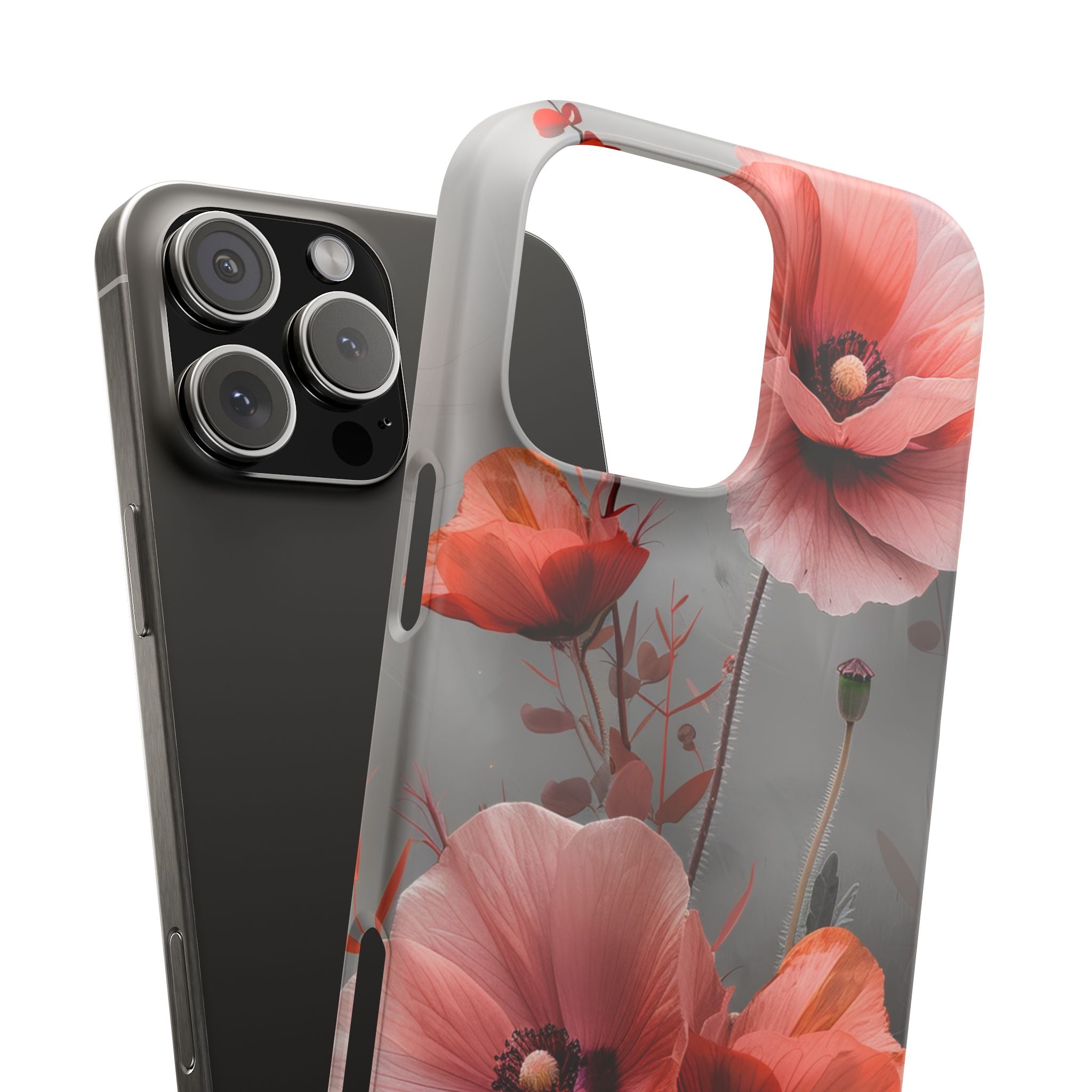 Ethereal Floral Elegance iPhone 16 - Slim Phone Case