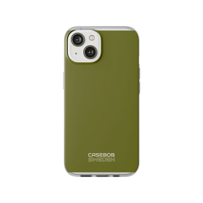 Olijfgroene iPhone 14 - Flexi