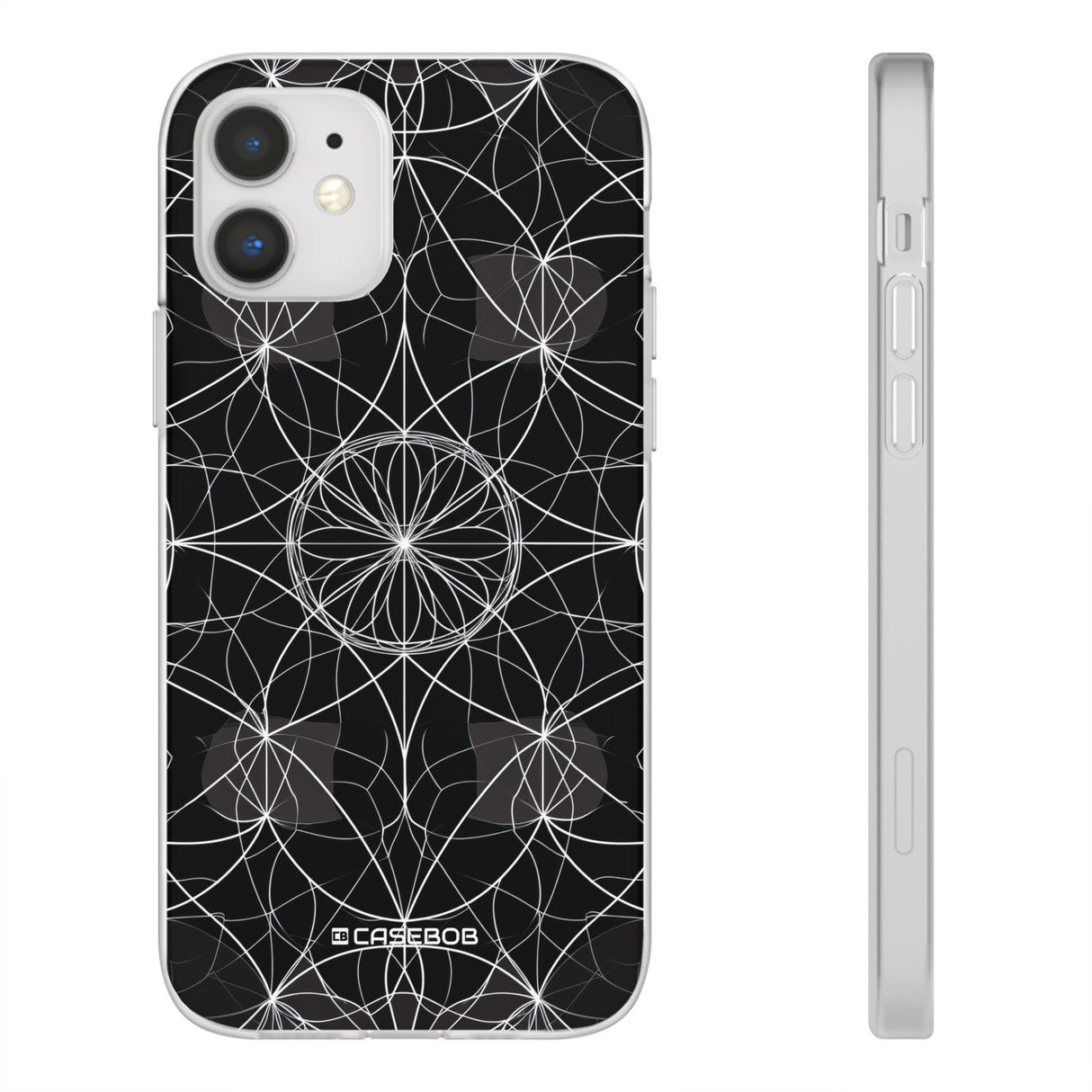 Symmetrical Elegance | Flexible Phone Case for iPhone