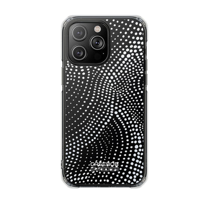 Waves of Dots iPhone 14 - Impact Clear+