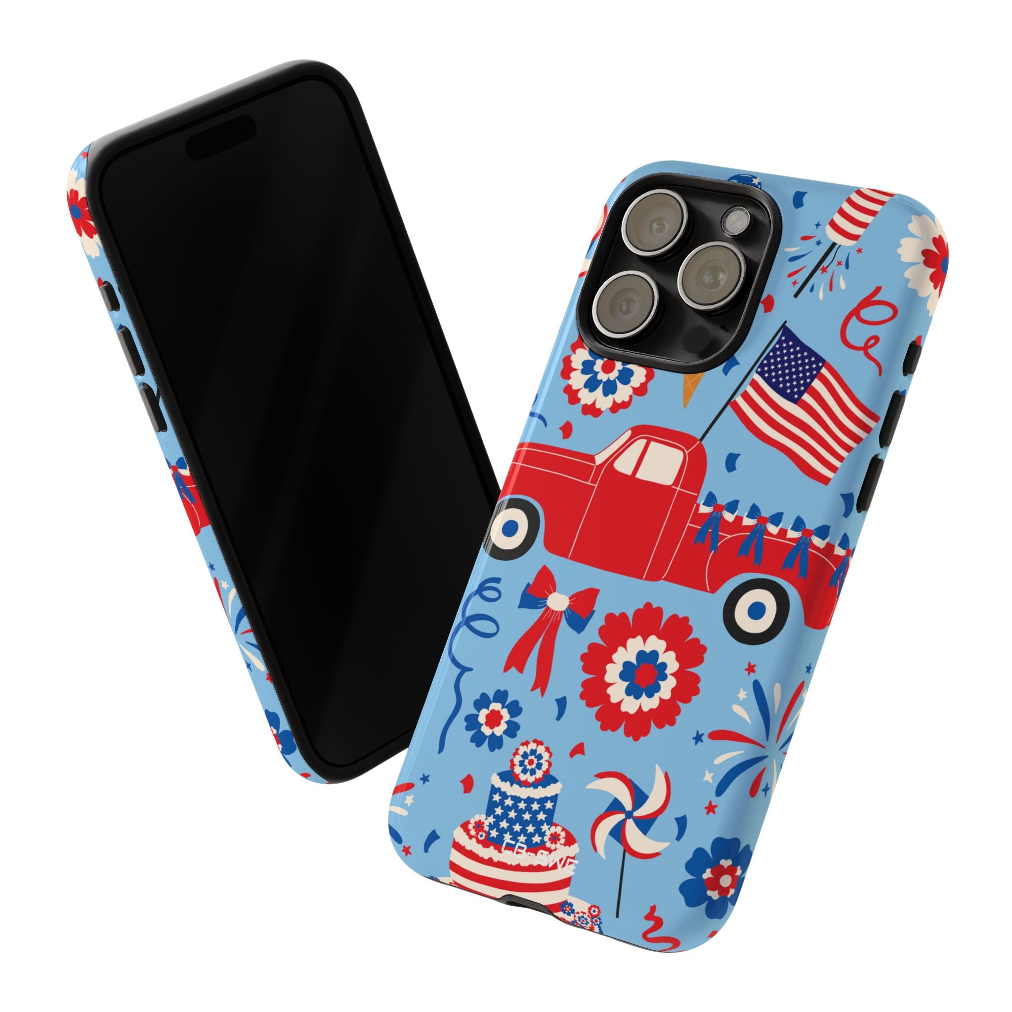 Festive Truck Parade - iPhone Case