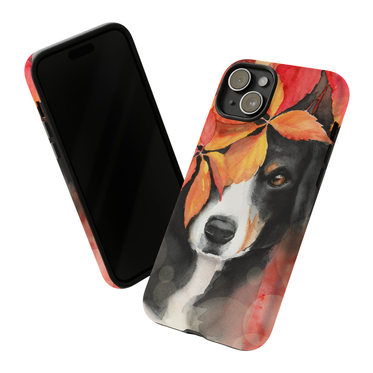 Watercolor Dog - Protective Phone Case