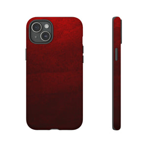 Grunge Red - Protective Phone Case