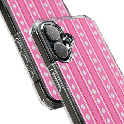 Pink Diamonds Symmetry iPhone Case - Impact