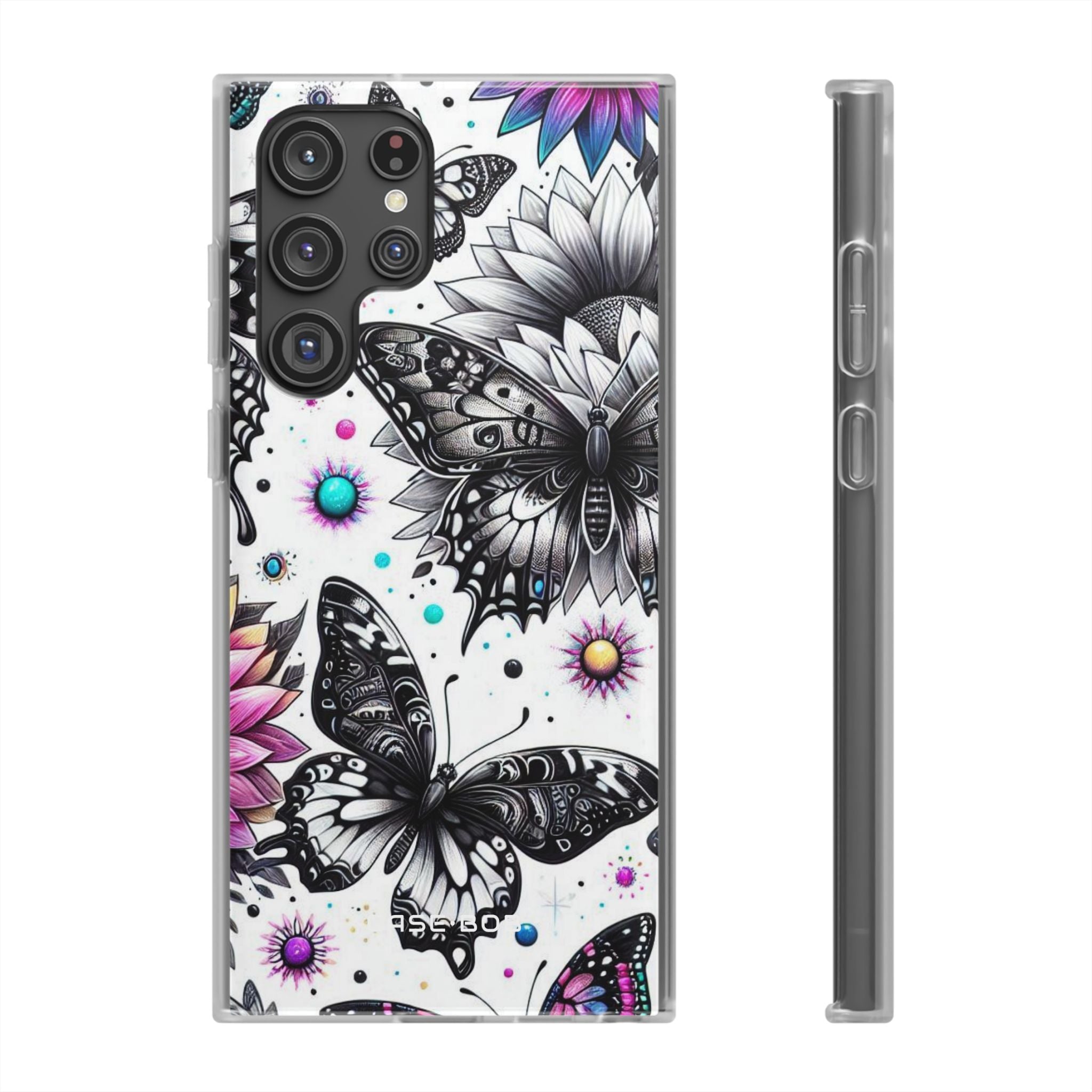 Butterfly Bloom Samsung S22 Ultra Case - Soft