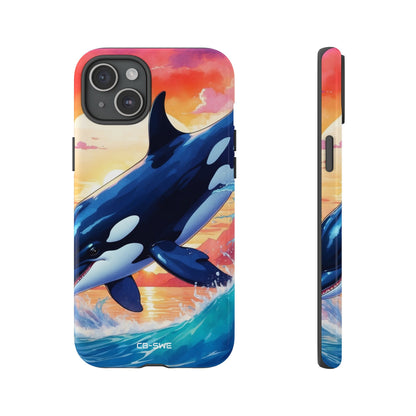 Orca Leaps Joyfully - iPhone Case