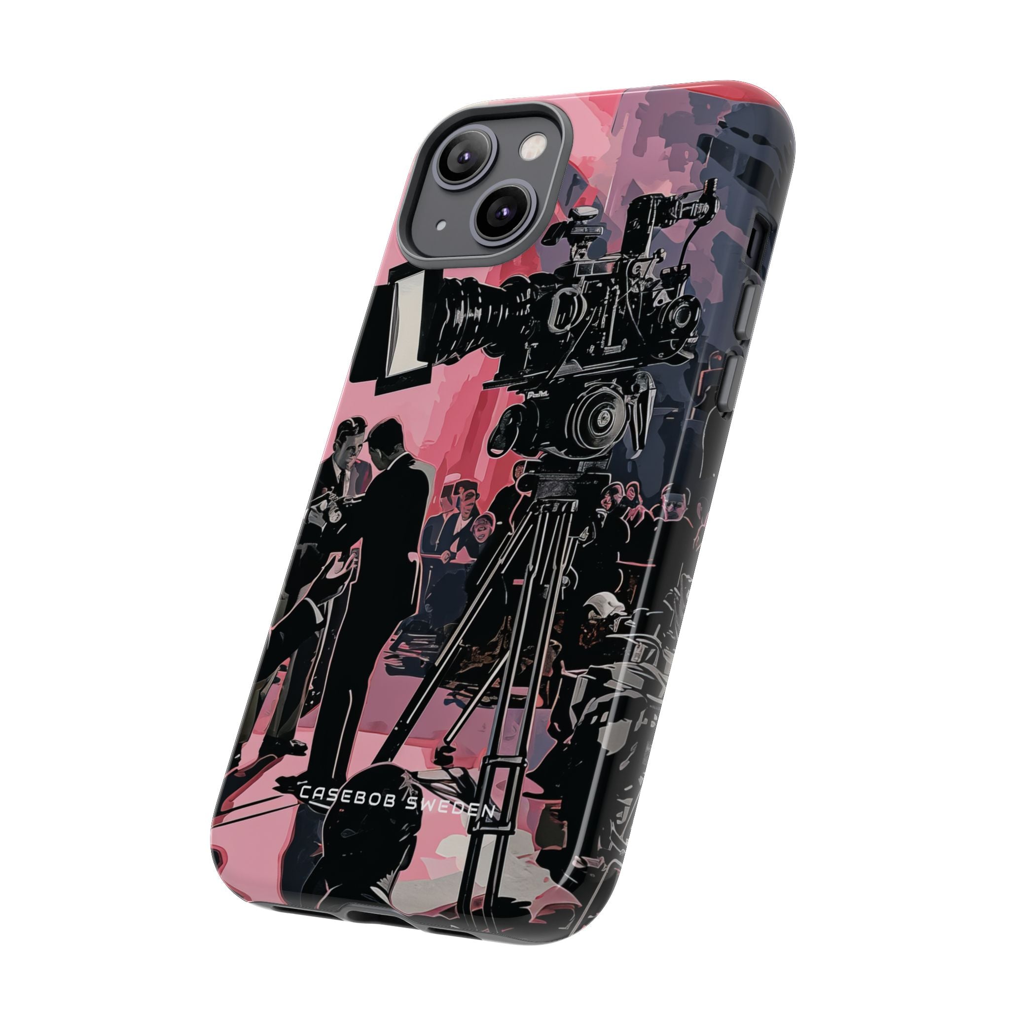 Retro Cinematic Spotlight iPhone 14 - Tough Phone Case