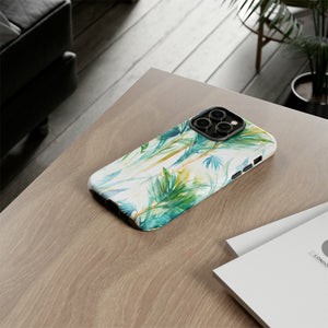 Watercolor Tropical Trees - Protective Phone Case