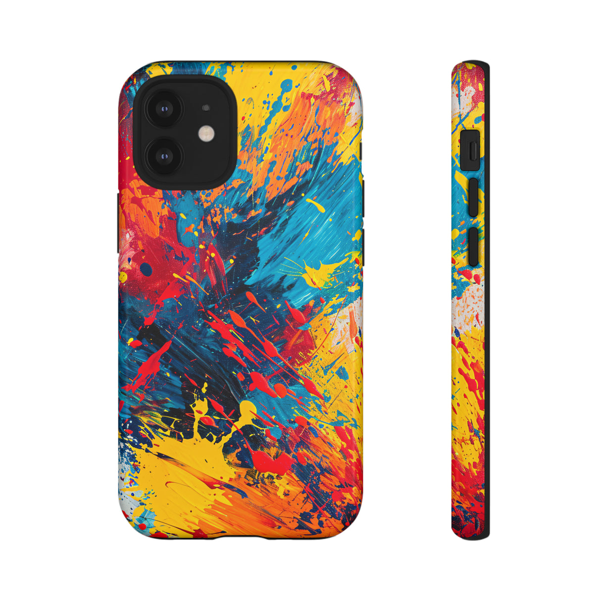 Artistic Brushstroke Bliss - Protective Phone Case