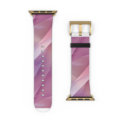 Pink Leafwave - Watch Band