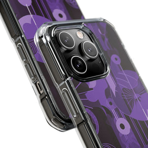 Pantone Ultra Violet | Handyhülle für iPhone (Clear Impact Case – magnetisch) 