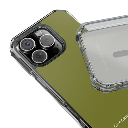 Olive iPhone 16 - Clear Impact Phone Case