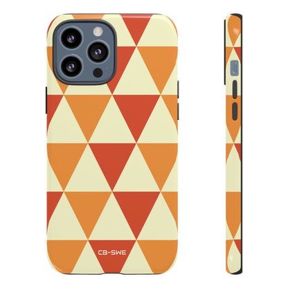 Autumn Triangles Dance - iPhone Case
