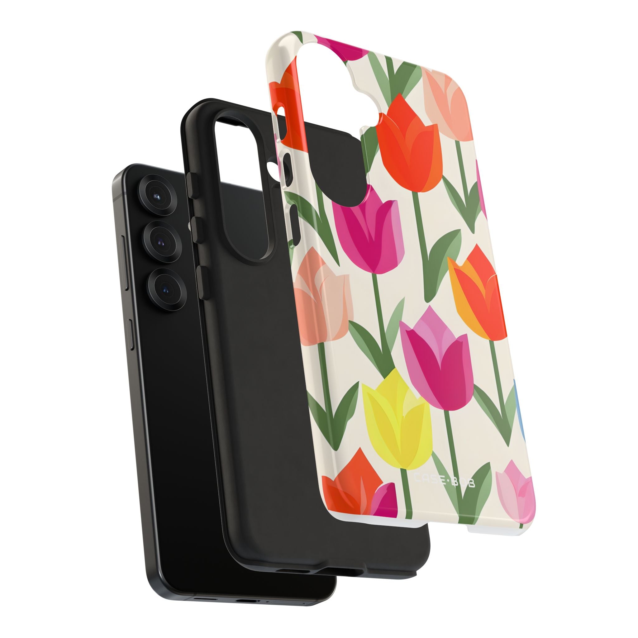 Tulip Harmony Green Samsung S25 Case - Tough