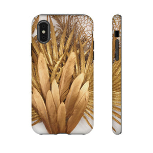 Gold Feather - Protective Phone Case