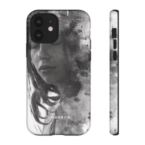 Portrait Lady Phone Case - Protective - Protective Phone Case