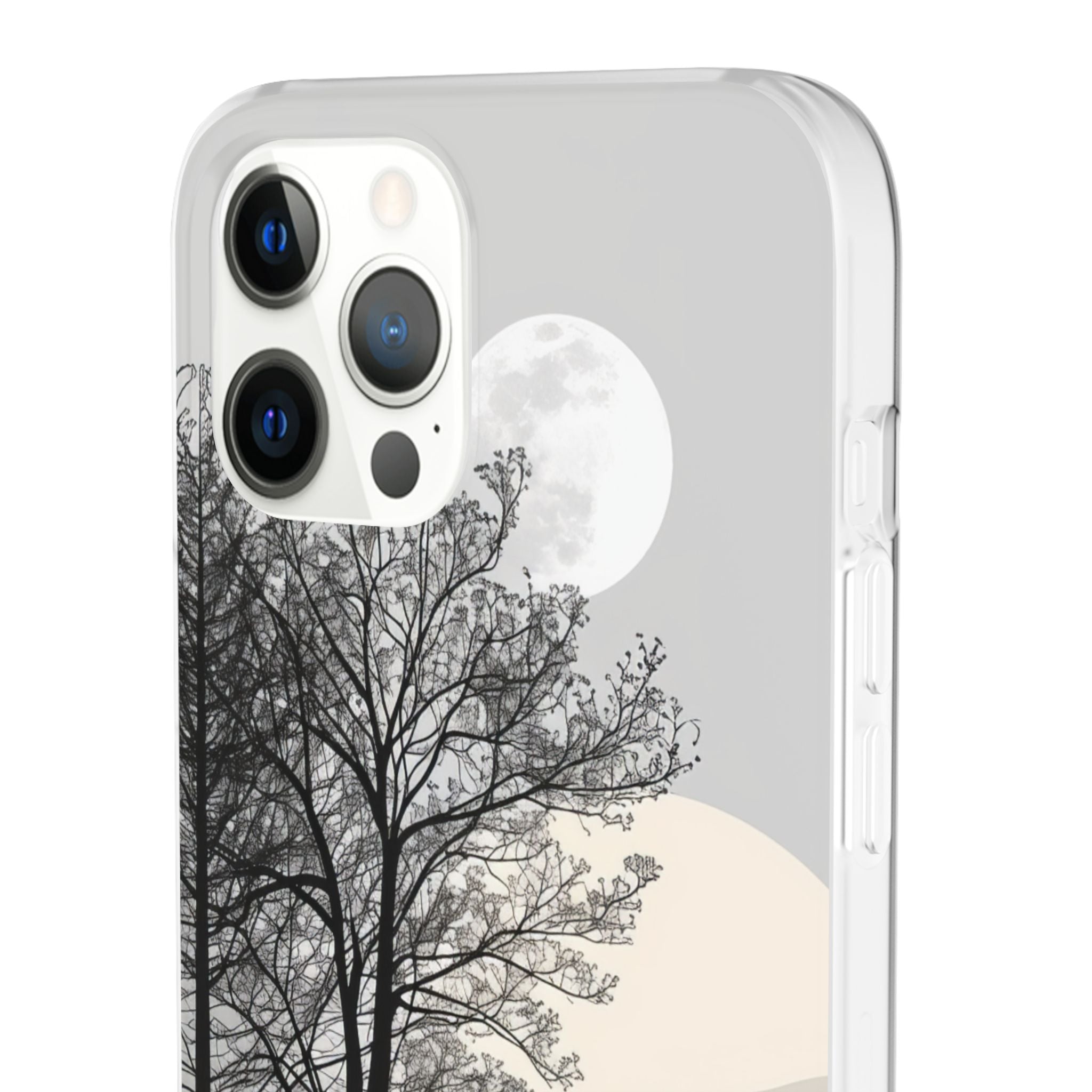 Moonlit Elegance | Flexible Phone Case for iPhone