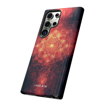 Radiant Mandala Samsung S23 Ultra Case - Tough