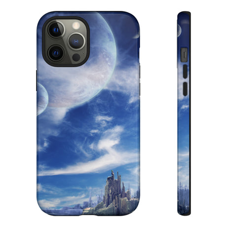 Landscape in fantasy planet 89 - Protective Phone Case