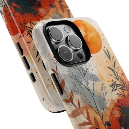 Orange Solstice iPhone 16 Pro Max Case - Tough