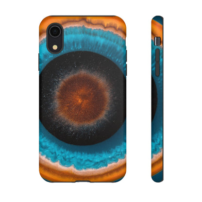 Center of Space Ink Art iPhone Case (Protective) iPhone XR Matte Phone Case