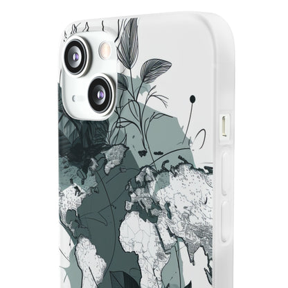 Botanical Cartography | Flexible Phone Case for iPhone