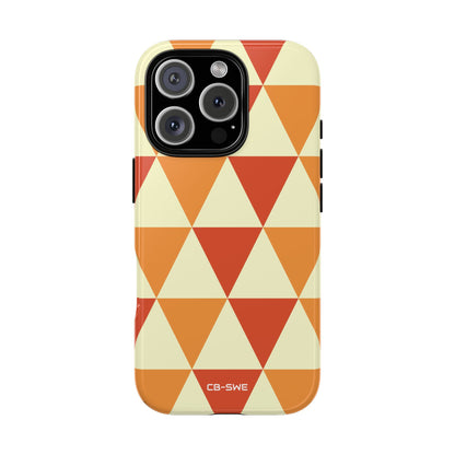 Autumn Triangles Dance - iPhone Case