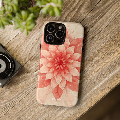 Floral Harmony Glows - iPhone Case